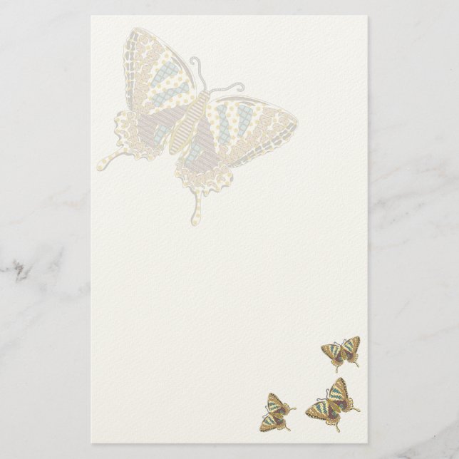 Aztec Swallowtail Stationery Brevpapper (Framsida)