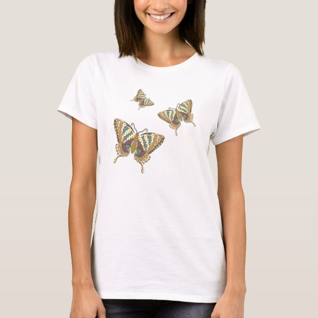 Aztec Swallowtail Women's Shirt T (Framsida)