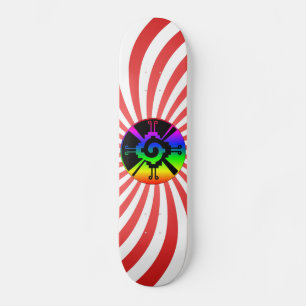 Aztec Symbol Mini Skateboard Bräda 18,5 Cm