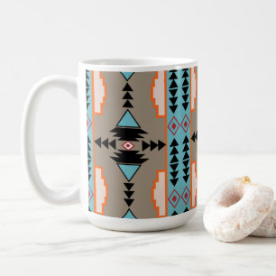 Aztec Tribal Geometric Kaffemugg