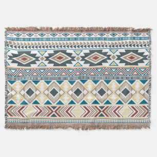 Aztec Tribal Motifs: Geometric Seamless Design Filt