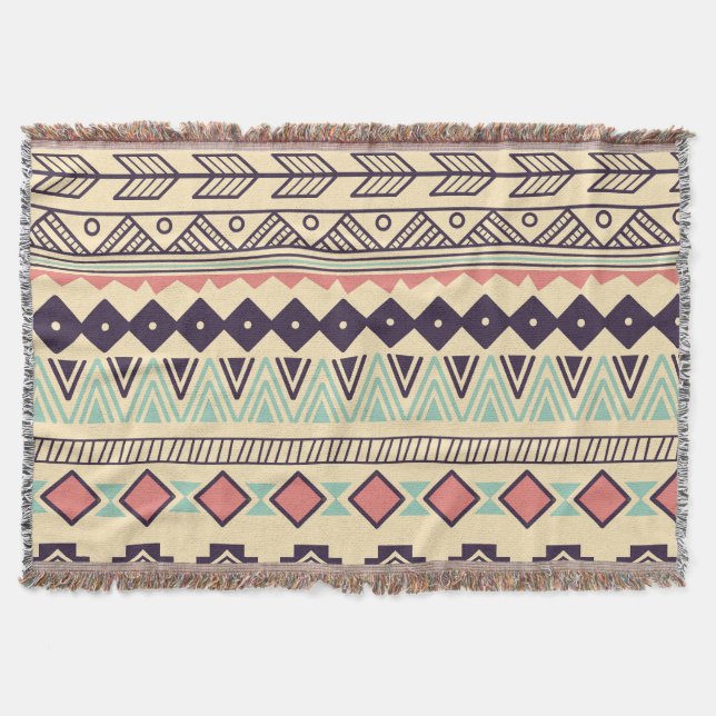 Aztec Tribal Rand: Vintage Illustration Filt (Framsidan)
