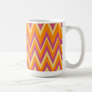 Aztec Tribal ZigZag Kaffemugg