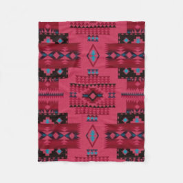 Aztec tryck för ROSA diamant Fleecefilt