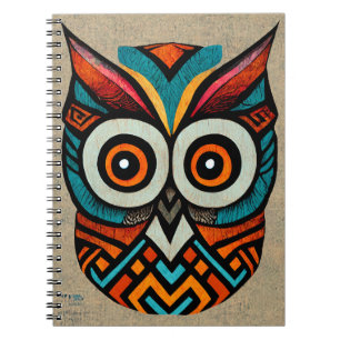 Aztec Uggla Anteckningsbok