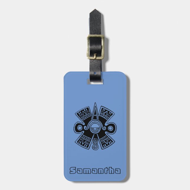 Aztec universum bagagebricka (Vertikal Framsida)