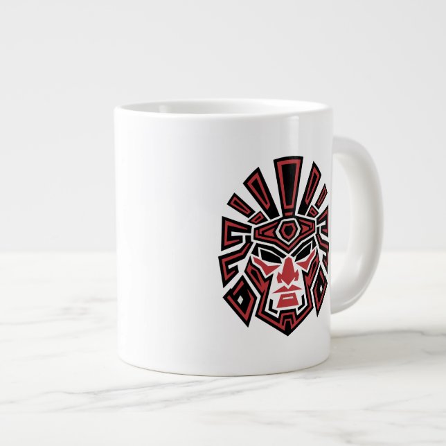 Aztec Warrior Pride 02 Jumbo Mugg (Framsida höger)