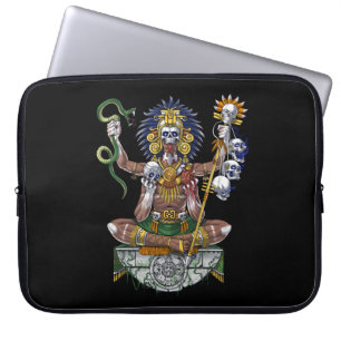Aztec Warrior Shaman Laptop Fodral