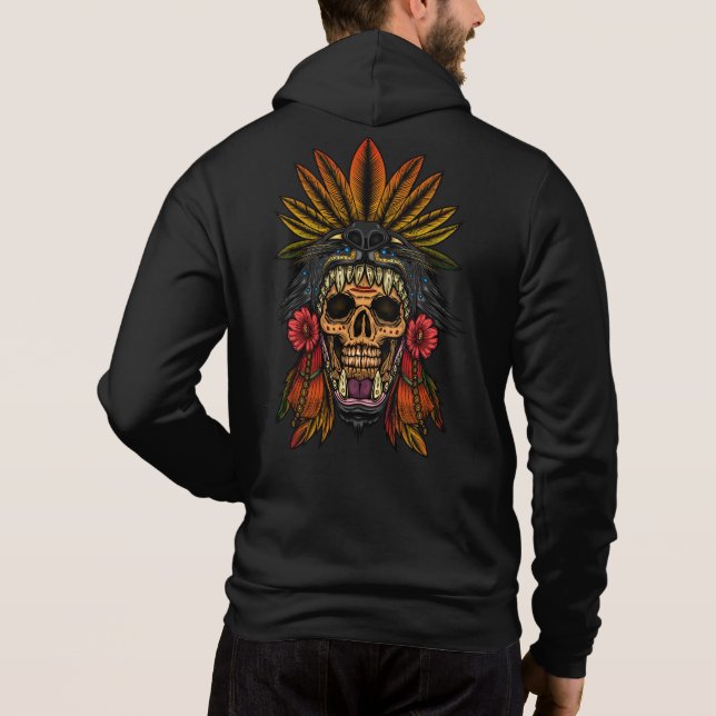 Aztec Warrior T Shirt (Baksida)