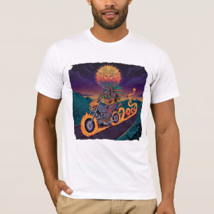 Aztec Warrior T-shirt Brand och Jaguar Art