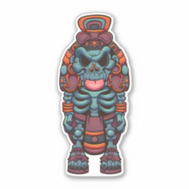 Aztec Xolotl Klistermärken