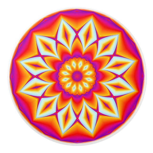 Aztecc keramisk knopp (Framsidan)