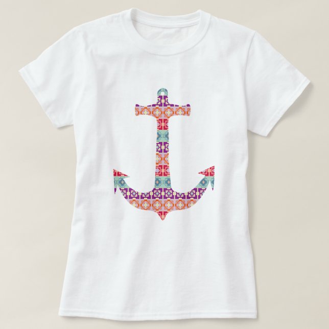 Aztecen ankrar t-shirt (Design framsida)