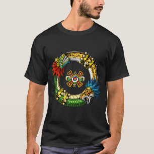 Aztek Quetzalcoatl Jaguar T Shirt