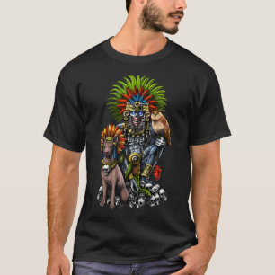 Aztekernas gud Mictlantecuhtli T Shirt