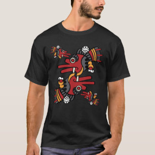 Aztekisk kalender Dag 02 - Ehecatl T Shirt