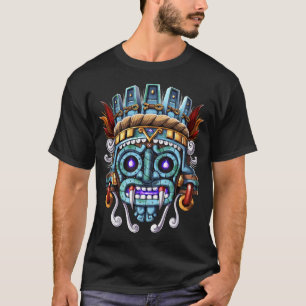Aztekiska guden Tlaloc T Shirt
