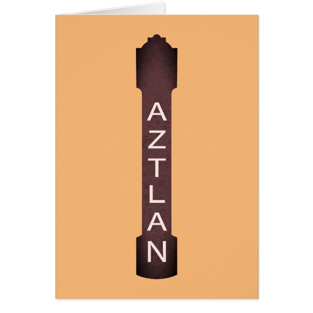 aztlan-teatersignatur OBS kort (Framsidan)