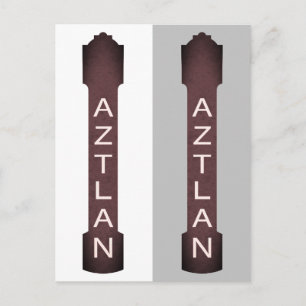 aztlan-teatersignatur vykort