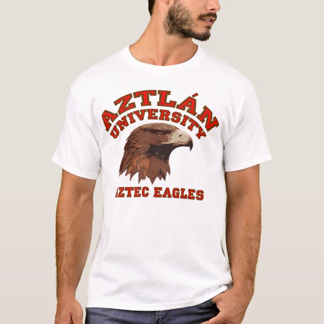 Aztlan universitetenörnar t-shirt (Framsida)