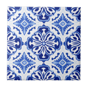 Azul Arabesque Kakelplatta