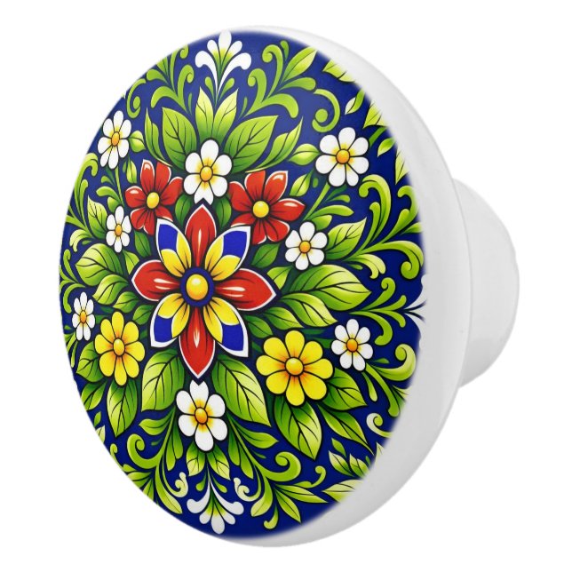 Azul Flor Radiante  Knopp (Höger)
