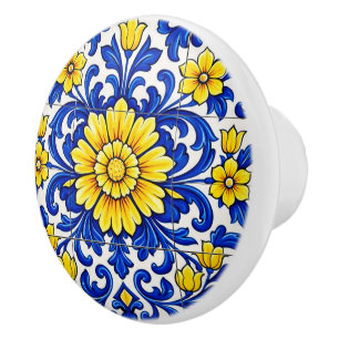 Azul Flor Solene Knopp