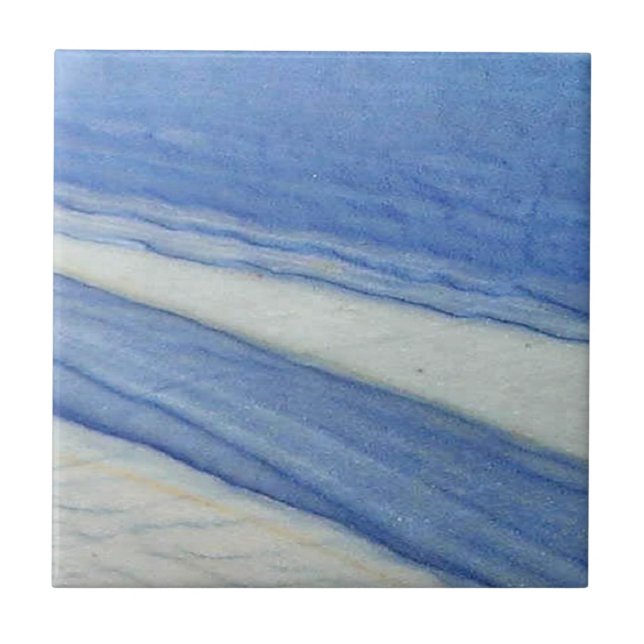 Azul Macaubas Marble Mönster 3 Kakelplatta (Framsidan)