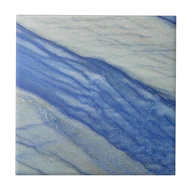 Azul Macaubas Marble Mönster 8 Kakelplatta (Framsidan)
