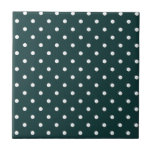 Azul Verde Polka dots Kakelplatta<br><div class="desc">Är det grönt? Är det blått? Vi vet inte,  men vi gillar det! Den har lite för mycket blått för att vara jaktare grönt,  den har alldeles för mycket grönt för att vara ett riktigt test.  Unik nyans,  det här kommer att göra mycket färgstarka och intressanta gåvor.</div>