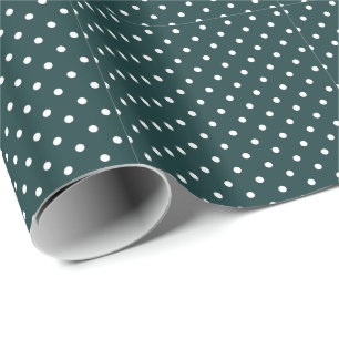 Azul Verde Polka dots Presentpapper