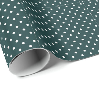 Azul Verde Polka dots Presentpapper