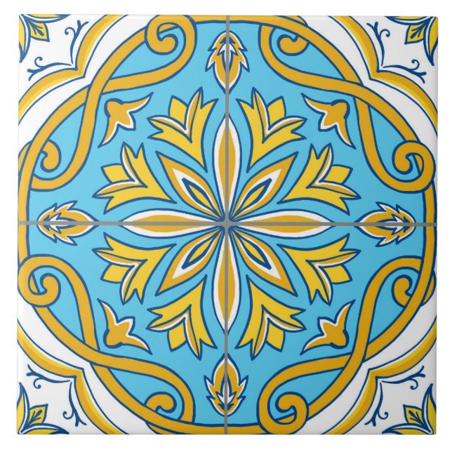 Azulejo 10 kakelplatta (Framsidan)