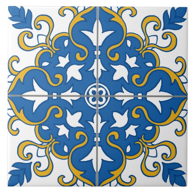 Azulejo 12 kakelplatta (Framsidan)