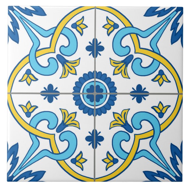 Azulejo 14 kakelplatta (Framsidan)