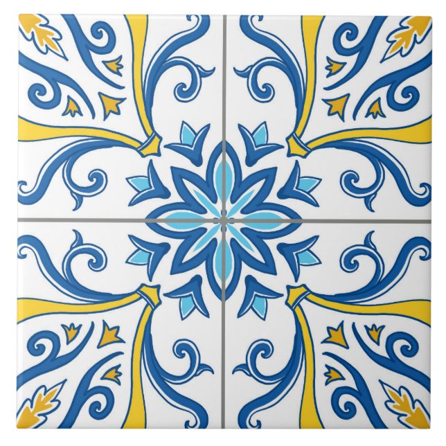 Azulejo 4 kakelplatta (Framsidan)