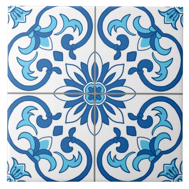 Azulejo 8 kakelplatta (Framsidan)