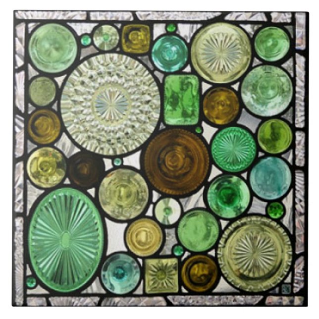 Azulejo exclusivo vitral kakelplatta (Framsidan)