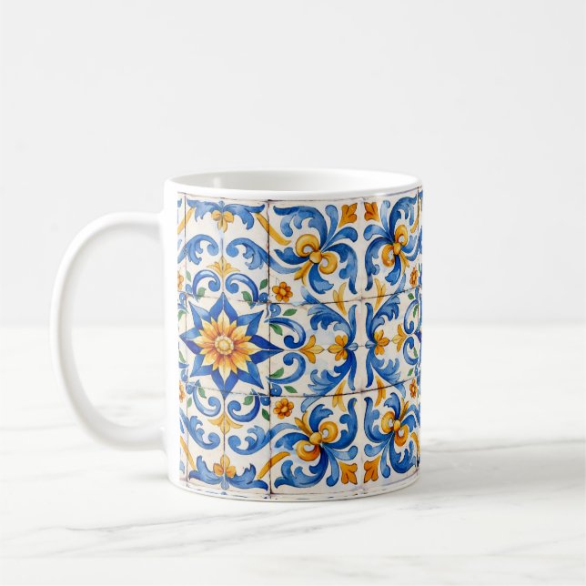 Azulejo Koffein Transportenhet Kaffemugg (Vänster)