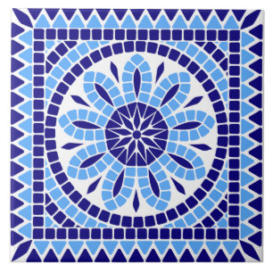 Azulejo Lissabon Mönstrad Talavera dekorativ  Kakelplatta