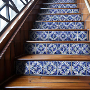 Azulejo Lissabon Patterned Talavera Ceramic Design Kakelplatta
