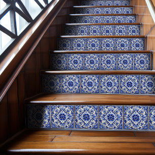 Azulejo Lissabon Patterned Talavera Ceramic Design Kakelplatta