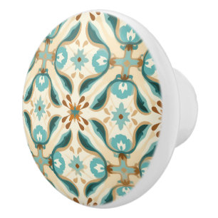 Azulejo Mocha Mint Marvel Knopp