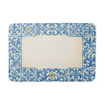 Azulejo Portugisisk stationär akvarelldesign
