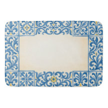 Azulejo Portugisisk stationär akvarelldesign