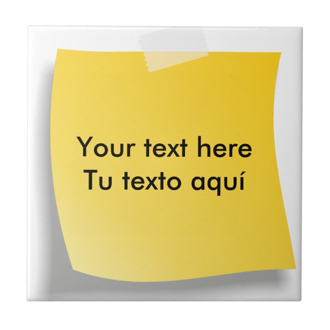 Azulejo post-it kakelplatta (Framsidan)