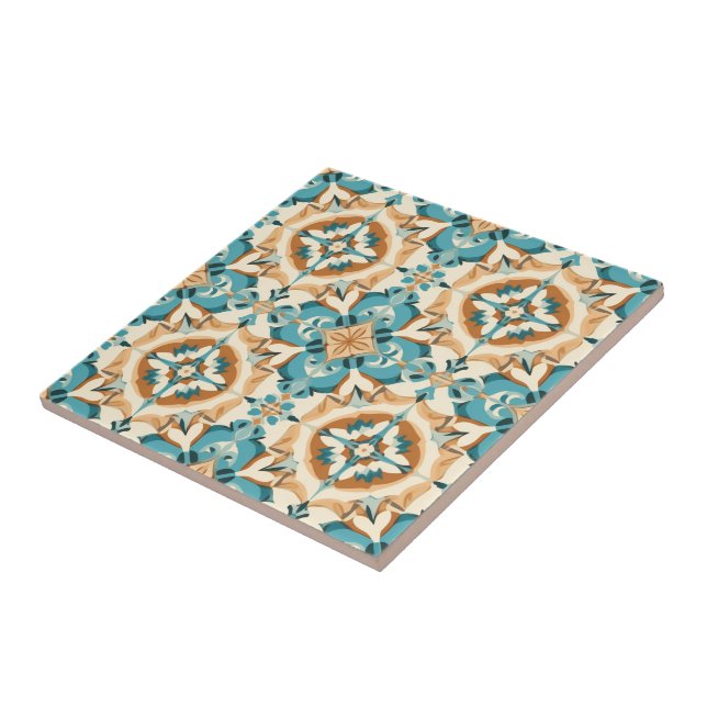 Azulejo Turkvoise Mocha Delight Kakelplatta (Sidan)