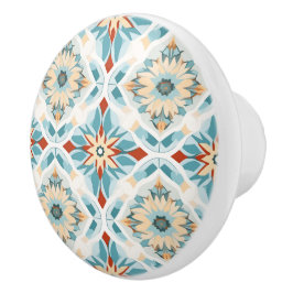 💙 💛 Azulejos Algarve Star Knopp