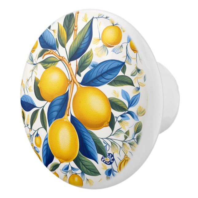 💙 💛 Azulejos Costa do Sol Knopp (Höger)