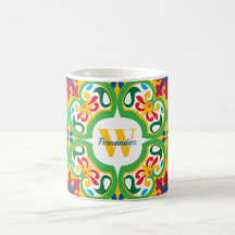 💛🧡💚 Azulejos, dekorativt mönster, personligt